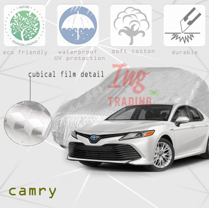 Cover Sarung Mobil CAMRY Waterproof 3 Layer Protection