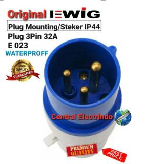 Plug Mounting/Male Steker 3Pin 32A (E023) EWIG.