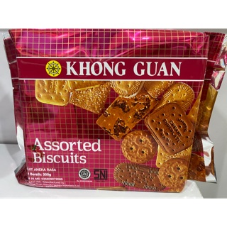 Khong Guan Assorted Biskuit 300 Gram Shopee Indonesia