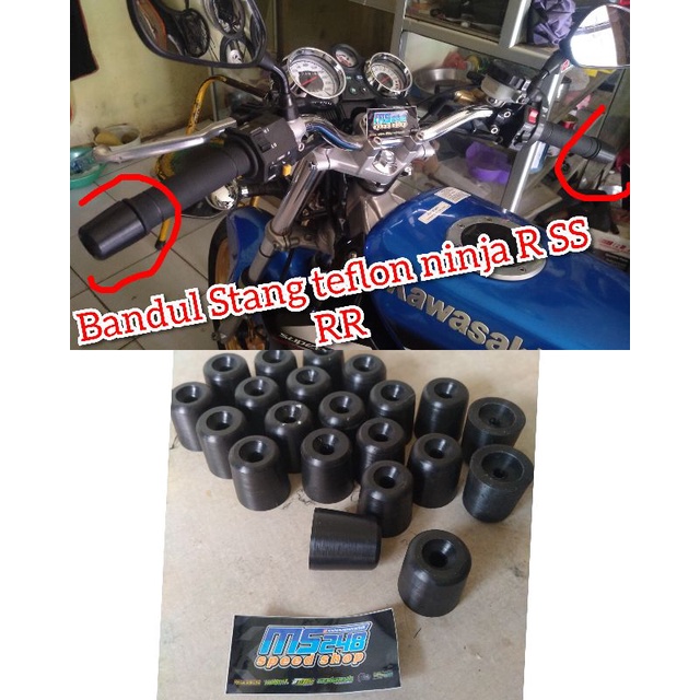 Bandul Stang Teflon Jalu Stang Road Race Balancer Satria 2tak lumba Hiu Ninja R SS RR