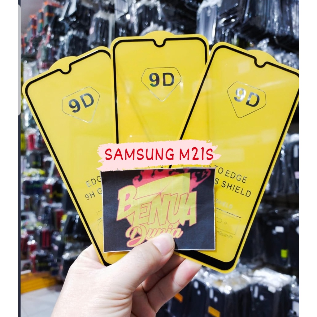 ANTI GORES KACA SAMSUNG M21S - TEMPERED GLASS FULL LEM TEMPER GLASS M21S - BD