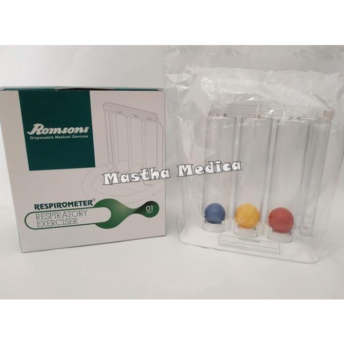 Triflow Spirometer Respirometer Incentive Spirometry Fisioterapi Nafas