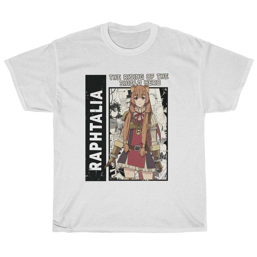 Tshirt Raphtalia Shield Hero Anime Character Premium Unisex