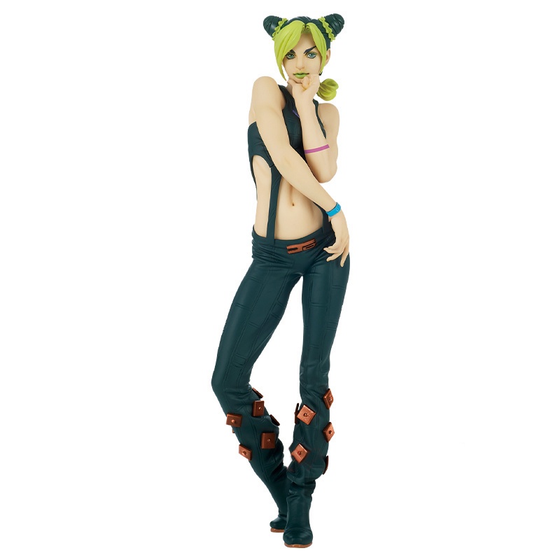 Mainan Action Figure Model Anime Jolyne Cujoh Jojo 's Bizarre Adventure Bahan PVC