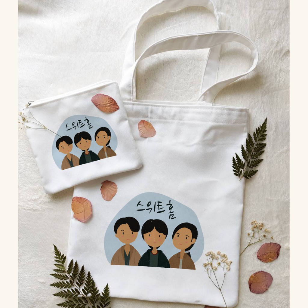 

SWEET HOME drama Totebag + Pencil Case / drama korea / drakor / fankit