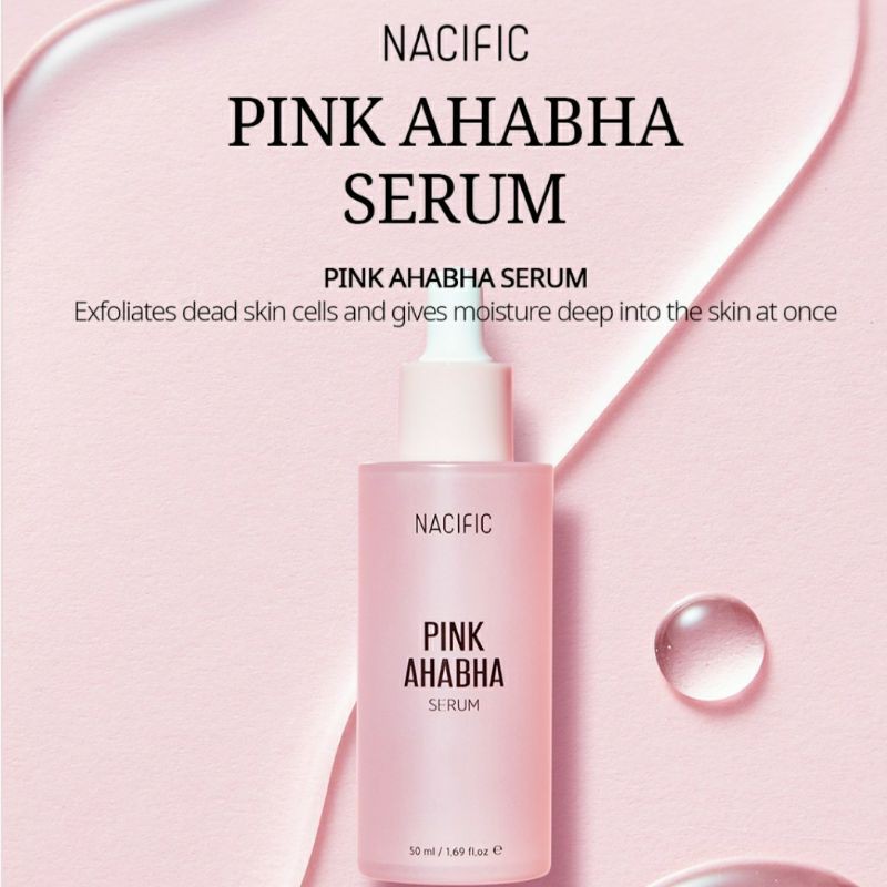 Nacific Serum AHA BHA | serum nacific pink