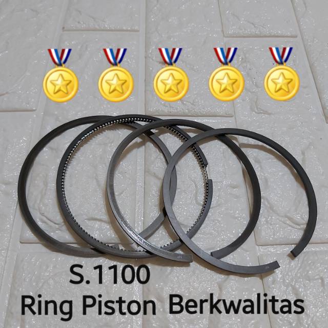 Ring piston Seher Mesin S1100 Diesel Dongfeng 16Pk