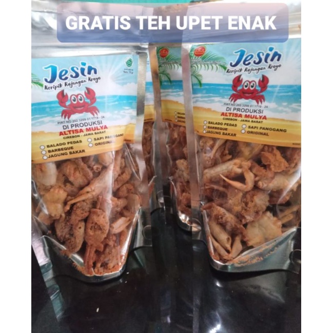 

75 GRAM SNACK TUAN RAJUNGAN CRISPY JAJANAN MAKANAN RINGAN KERING