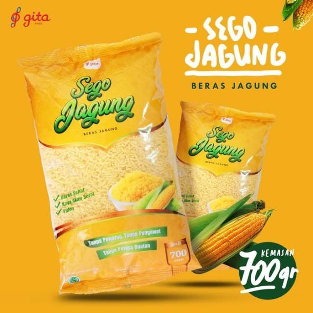 

Sego Jagung 700gr