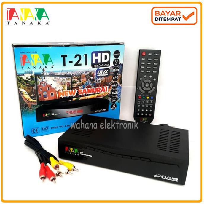 Ready&Siapkirim Receiver Parabola Tanaka Samurai K5S Autoroll Bisskey Powervu Tandberg