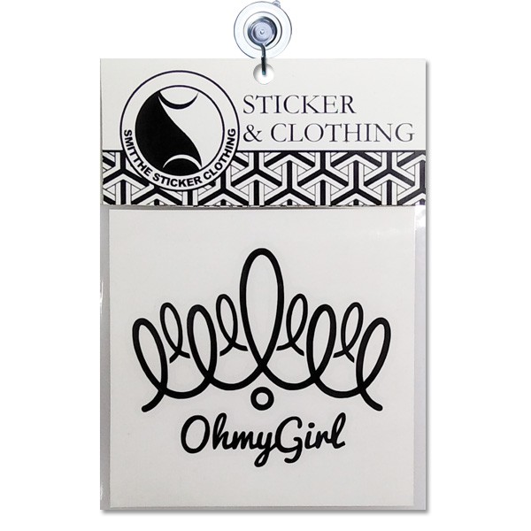 Stiker OhMyGirl Logo oh my girl OMG KPOP Cutting Sticker aksesoris Mobil Motor