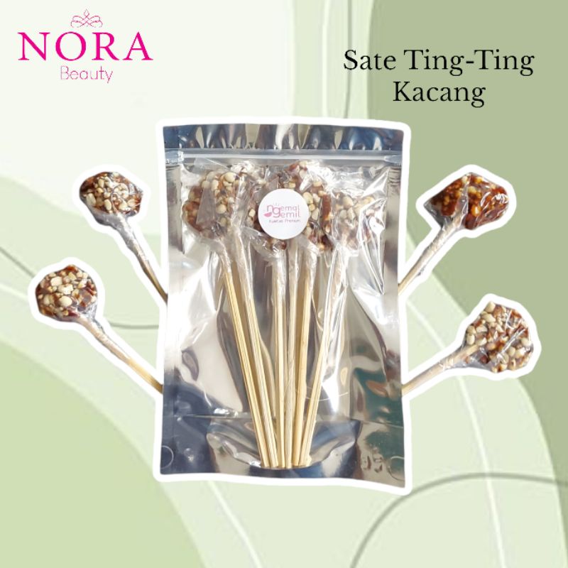 

Cemilan Permen Sate Ting Ting Kacang Jadul //murah