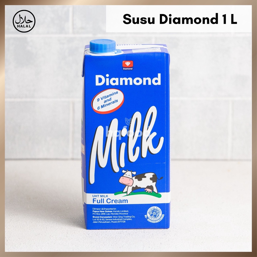 DIAMOND UHT MILK 1L (BOTOL)