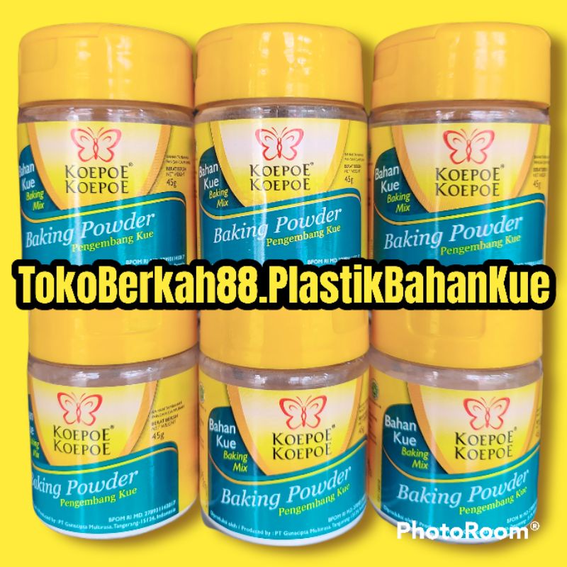 

PROMO MURAH..!! BAKING POWDER KOEPOE KOEPOE UK. 81 GR
