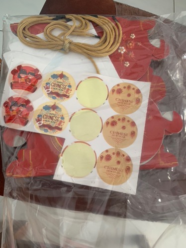 [5pcs] Box Imlek / Hampers Toples / Dus Kue Kering / Model Tandu