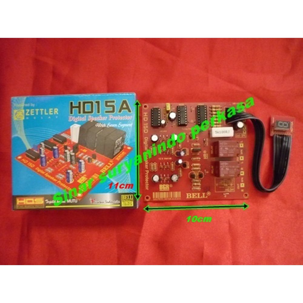 Jual Kit Digital Speaker Protector HD 15A BELL  Rangkaian Grosir Lebaran