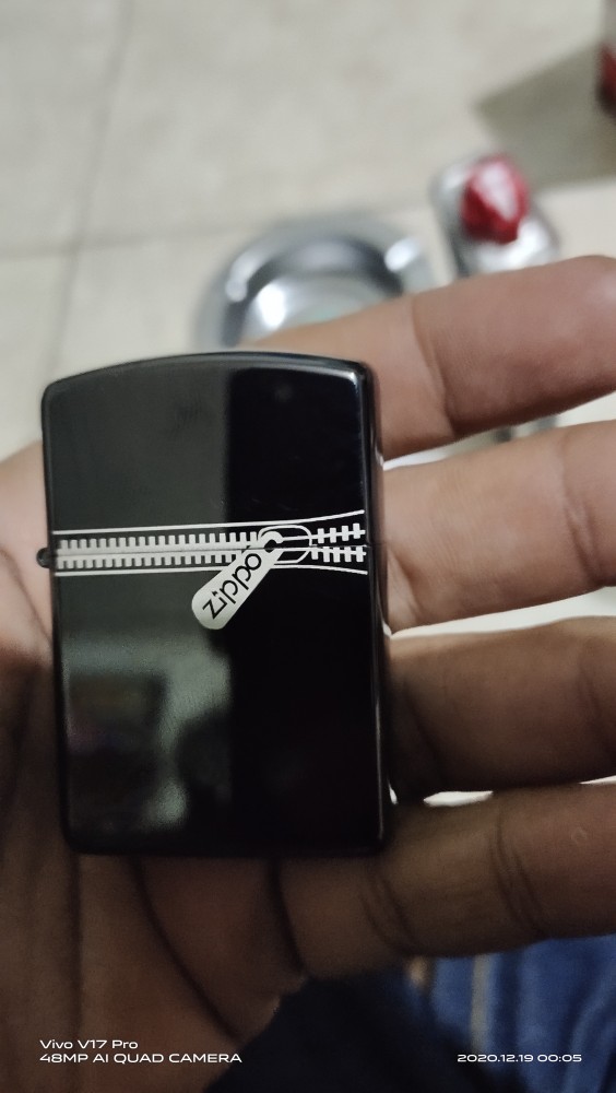 Korek Api Gas Pistol Besi Metal Black Doff Free Sarung Mancis Lighter