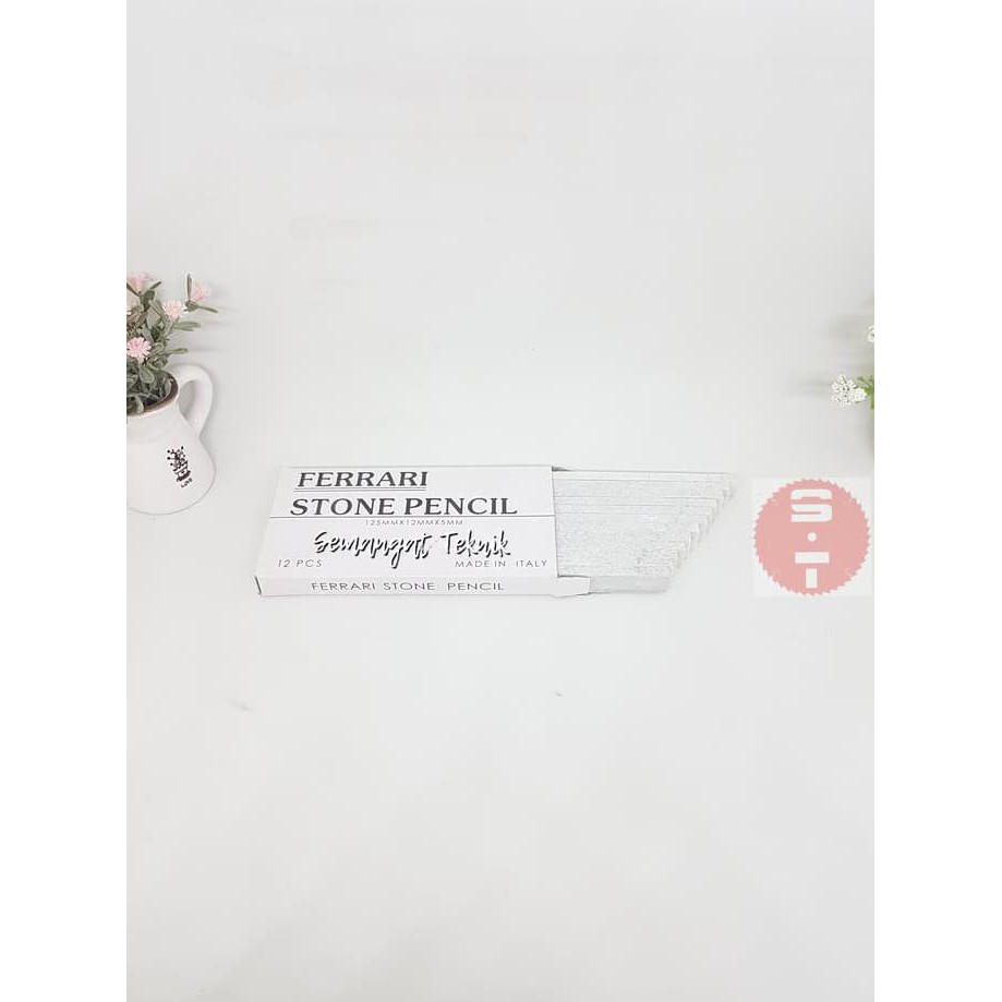 

Baru Ferrari Kapur Besi Stone Pencil Ferrari Isi 12 Pcs Smtt1 Dijamin Ori
