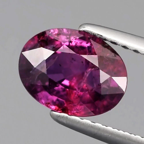 Certified Oval 1.72ct 8x6mm Unheated Untreated Natural Purplish Pink SAPPHIRE, Winza SP028