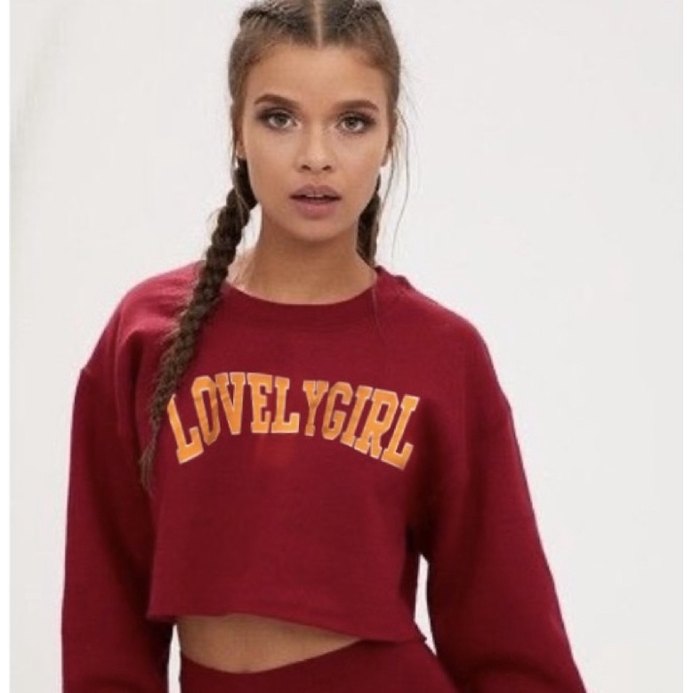 SHEIN crop top sweatshirt