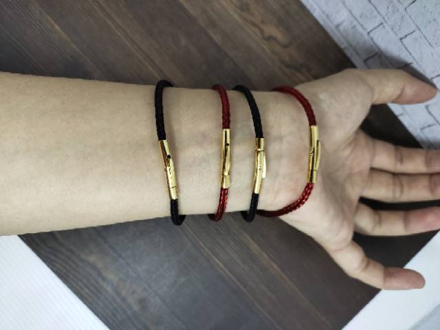 Fifi Fashion Gelang Tali Kawat YAN'S Anti Air Waterproof Untuk Charm Liontin Mainan Pandora