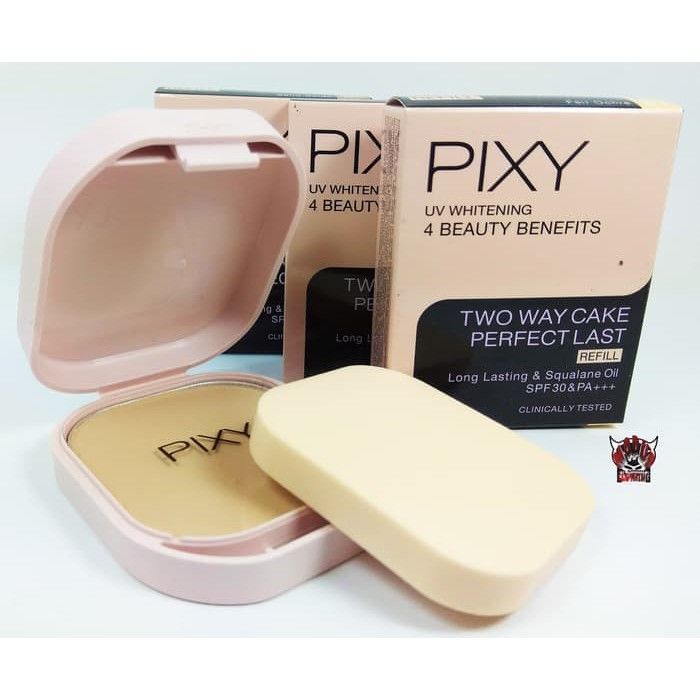 ★ BB ★ PIXY UV Whitening Two Way Cake Perfect Last | REFILL