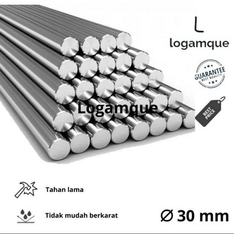 AS Stainless 304 diameter 30mm | Behel Stainless | Roundbar Stainless