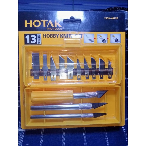 

Pisau Ukir Pahat Kayu Set Hotak 13 Pcs
