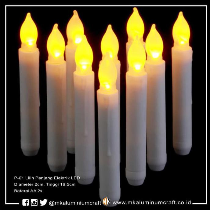 LILIN ELEKTRIK LED - ELECTRIC CANDLE LED - LAMPU LILIN - LILIN LAMPU