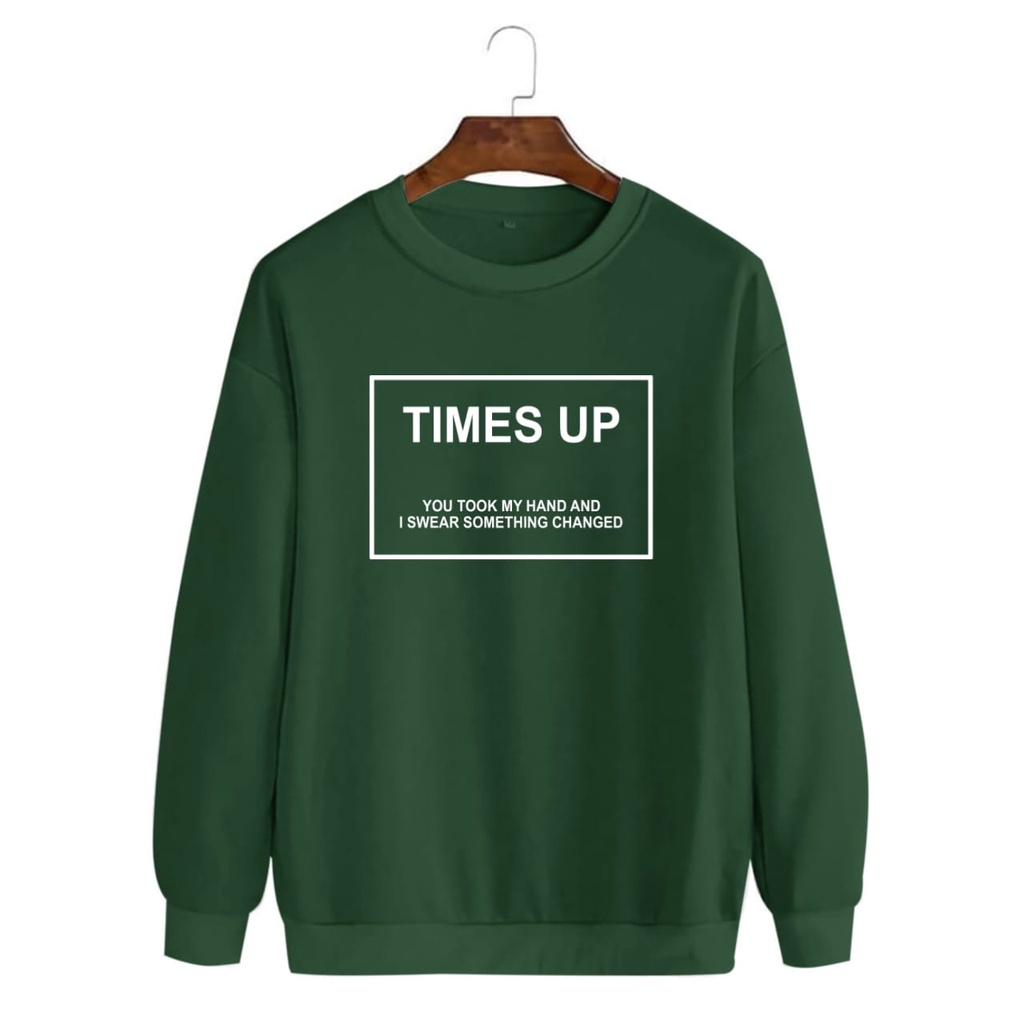 ALIPIO FASHION - BAJU SWEATER TIMES UP / sweater pria / wanita / keren / terbaru