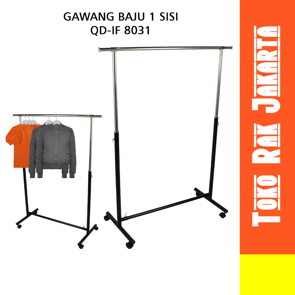 Gawang Gantungan Display Pajangan Pakaian Baju Kemeja Dress Gaun Celana Rok Untuk Butik Distro Toko 