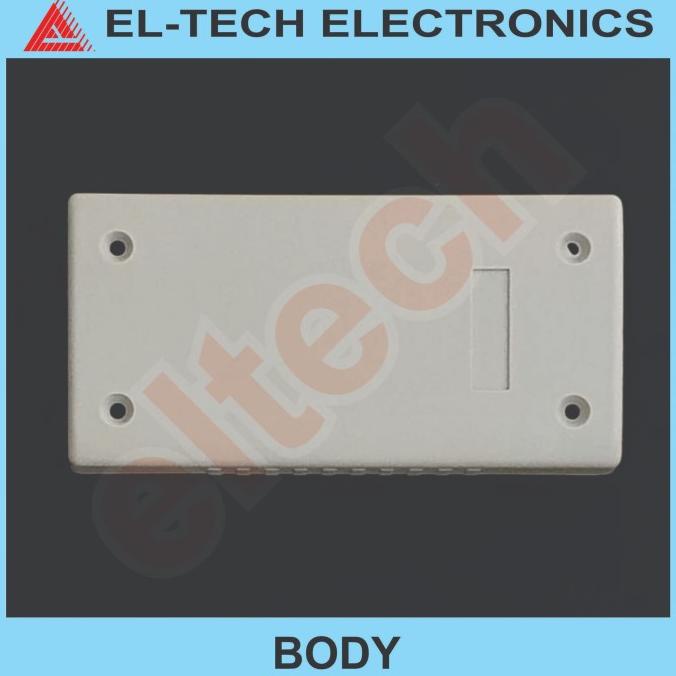 Box Electronic Instrument Project Plastic RW-2 Cream 30x60x120mm elt3ch Berkualitas