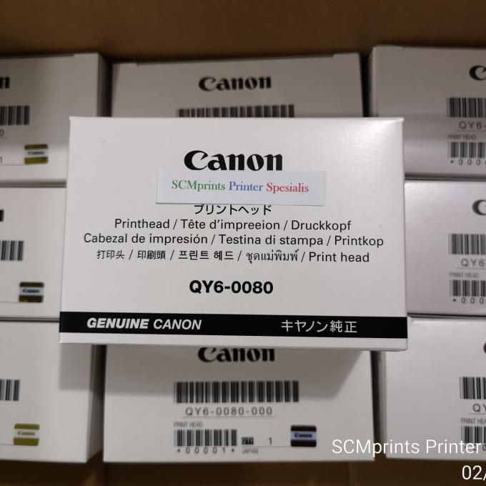 Print Head Canon Ix6560 / Ip4870 Head Qy6-0080, Head Original Murah