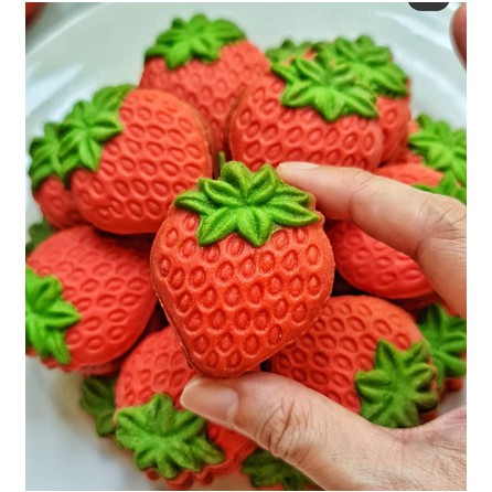 CETAKAN NASTAR STRAWBERRY / CETAKAN NASTAR MOTIF STRAWBERRY