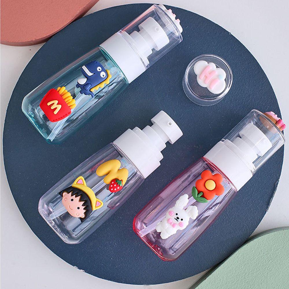 [Elegan] Botol Lotion Anime 60ml Travel Shower Gel Wadah Skin Care Shampoo Botol Isi Ulang