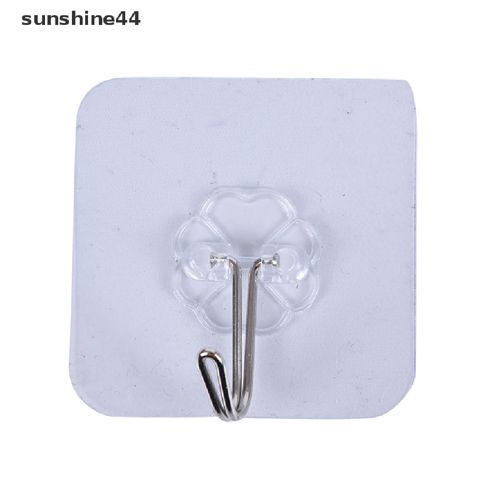 Sunshine 1pc Gantungan Dinding Dengan Suction Cup Kuat Untuk Dapur / Kamar Mandi