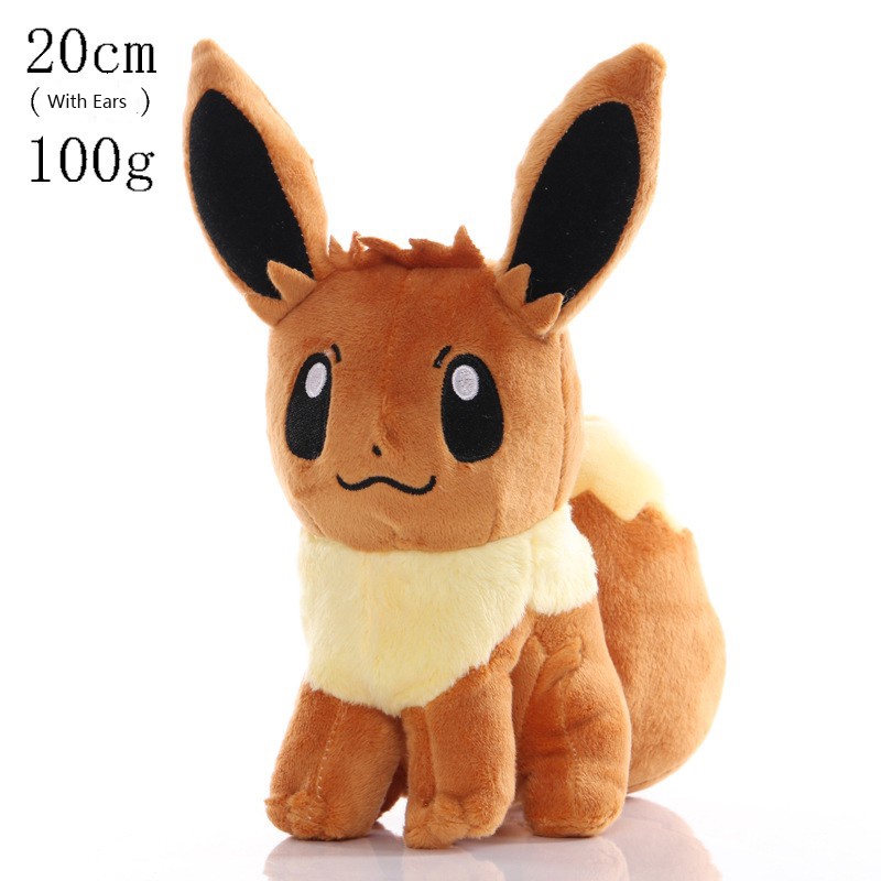 40Styles Mainan Boneka Pokemon Pikachues Charmander Mariru Snorlax Eevee Image Toys Cartoon Plush Doll