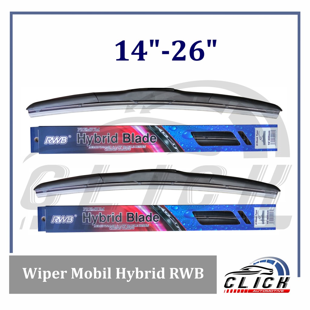 Wiper Mobil Hybrid Blade Universal / Wiper Hybrid Blade RWB Universal