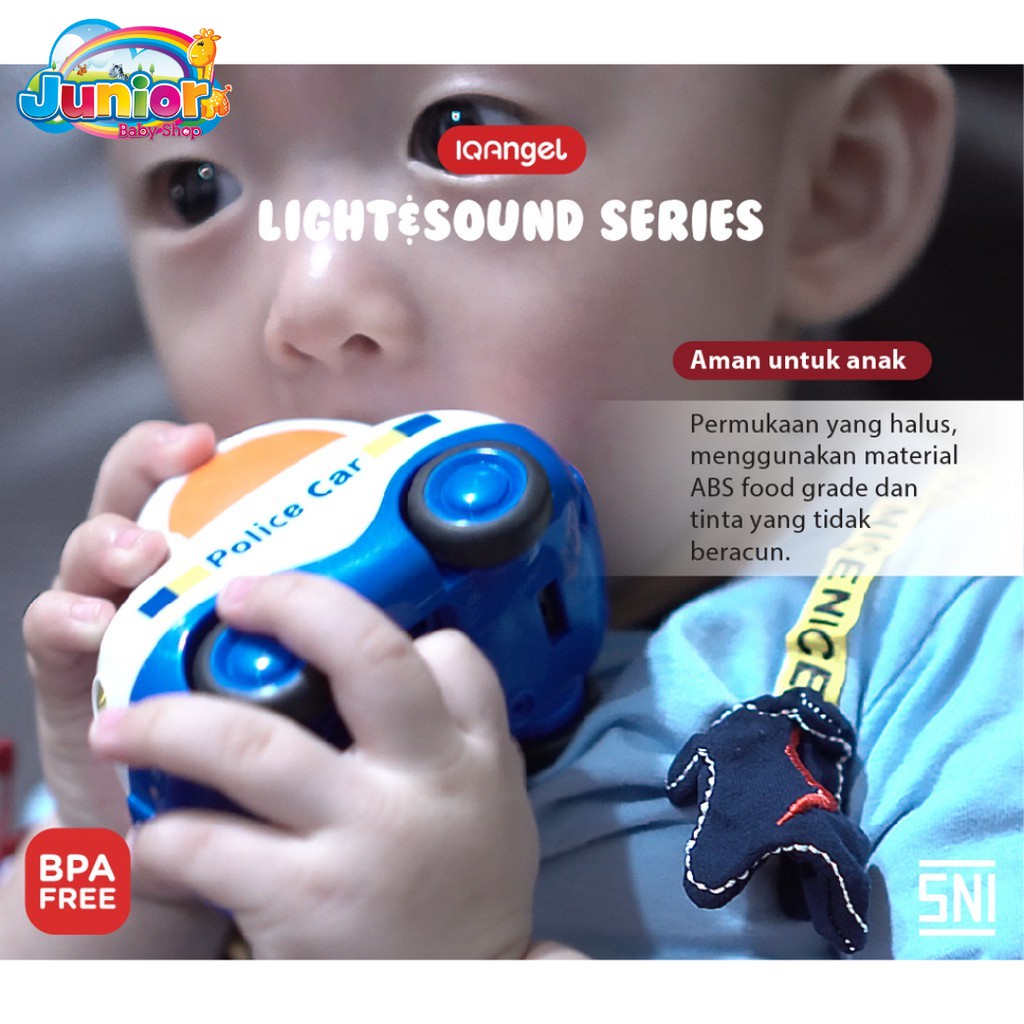 IQ Angel Light&amp;Sound Transportation Car Toys