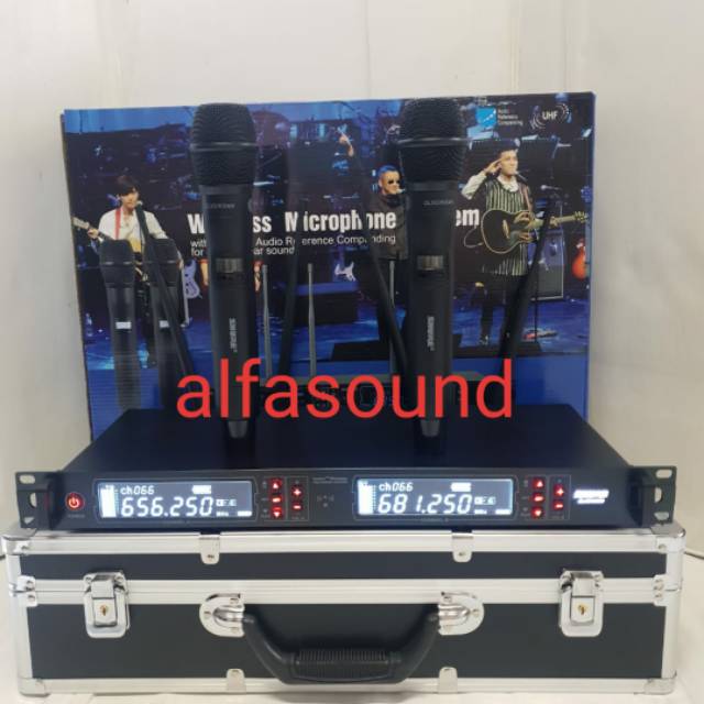 Microphone Wireless Shure QLXD KSM9 Handled Mic QLDXKSM9 KSM 9 Hitam