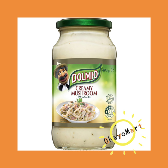 

Ready- Dolmio Creamy Mushroom / Pasta Sauce 490G