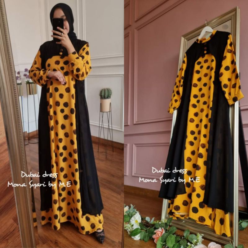 DUBAI DRESS MONA SYARI BY ME