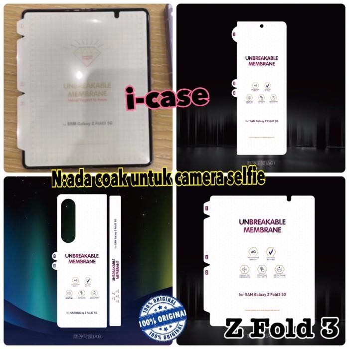 Anti Gores Z Fold 3 Screen Protector Samsung Galaxy Fold3 5G Hydrogel