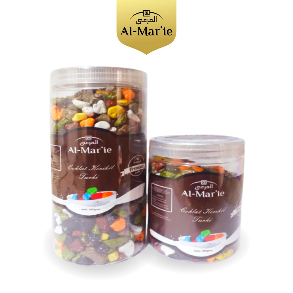 

Al Mar'ie Coklat Krikil Khas Turki Kemasan Premium