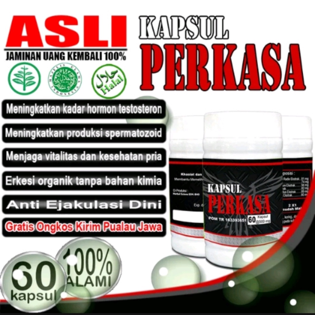 Kapsul HERBAL PERKASA Obat Kuat Obat Tahan Lama Obat Ejakulasi Dini OBAT KUAT PRIA HERBAL PERANGSANG