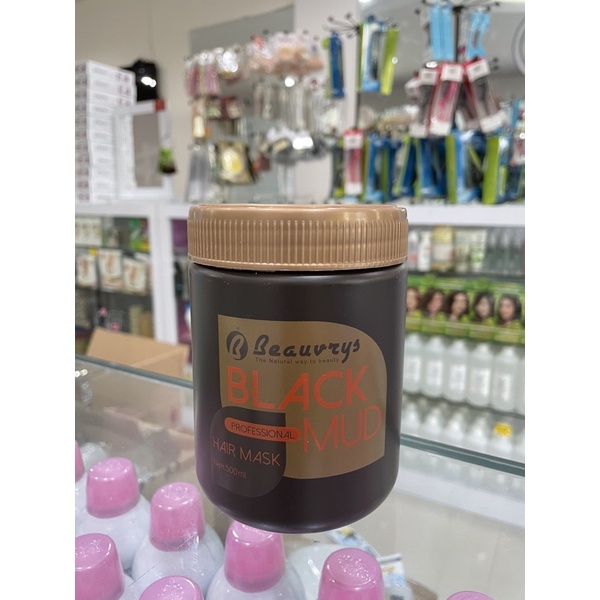 Beauvrys Black Mud Hair Mask 500ml