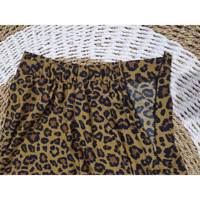 Leopard / Rok Leopard / Rok Korea / Rok Macan / Skirt A-Line