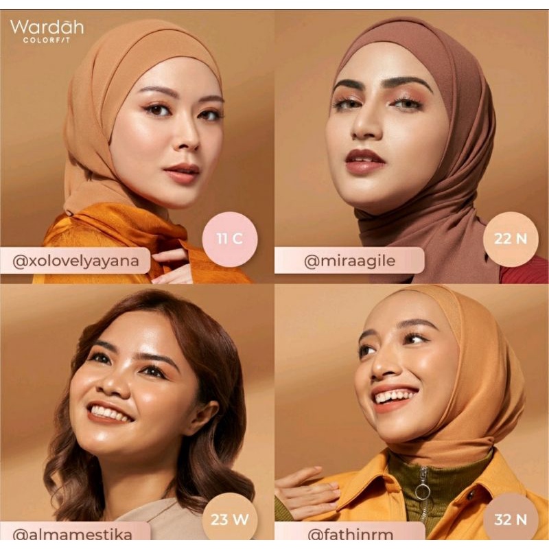 Wardah Colorfit Perfect Glow Cushion 100%Original