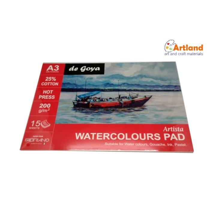 

Livro | De Goya Water Color Pad A3 Hp 200G Kekinian Terlaris