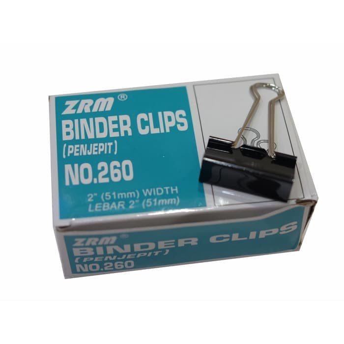 

ZRM Binder Clip / Penjepit Kertas 260